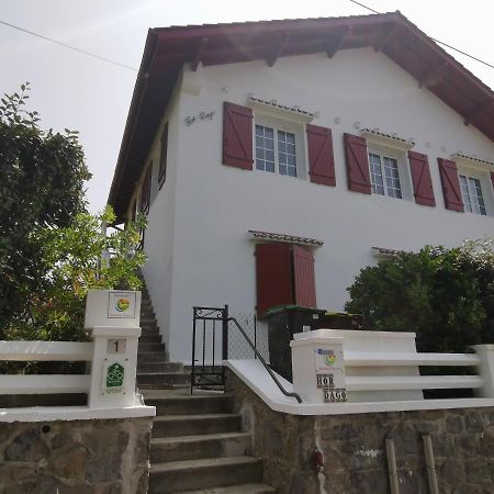 Chambres D'Hotes "Hor Dago" Pres De La Gare D'Hendaye Avec Le Petit-Dejeuner Eksteriør billede