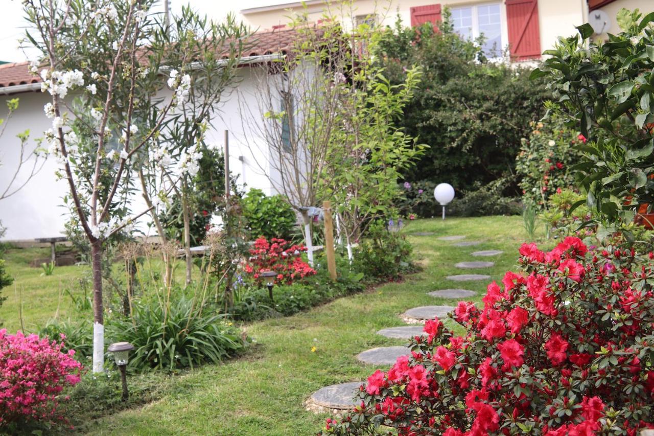 Chambres D'Hotes "Hor Dago" Pres De La Gare D'Hendaye Avec Le Petit-Dejeuner Eksteriør billede