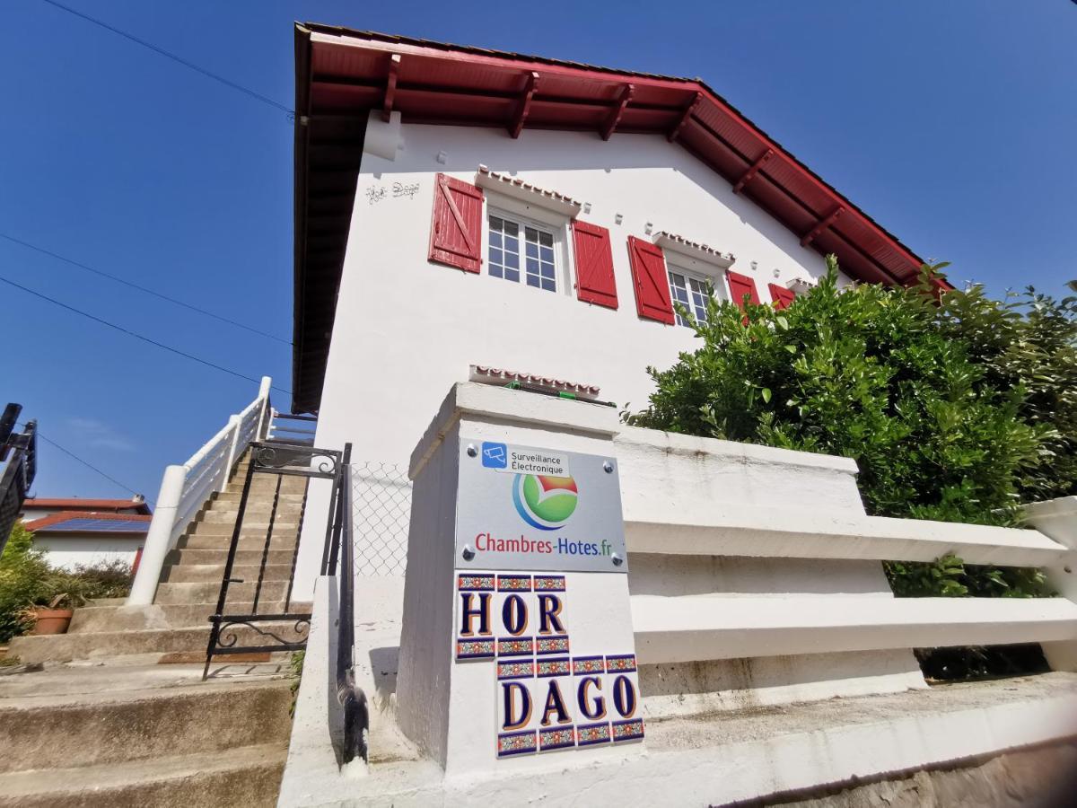Chambres D'Hotes "Hor Dago" Pres De La Gare D'Hendaye Avec Le Petit-Dejeuner Eksteriør billede