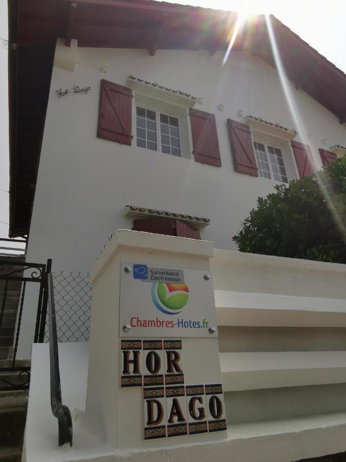 Chambres D'Hotes "Hor Dago" Pres De La Gare D'Hendaye Avec Le Petit-Dejeuner Eksteriør billede