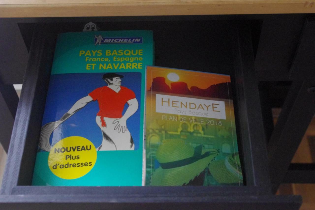 Chambres D'Hotes "Hor Dago" Pres De La Gare D'Hendaye Avec Le Petit-Dejeuner Eksteriør billede